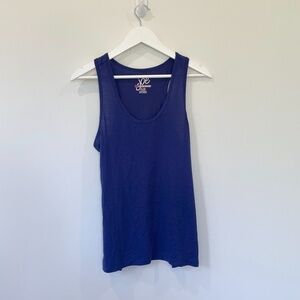 Joe by Joe Boxer Women's Blue Racerback Tank Top